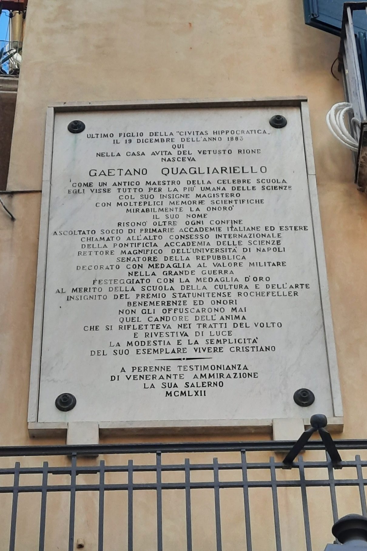 Gaetano Quagliariello's birthplace, Salerno - 03.jpg